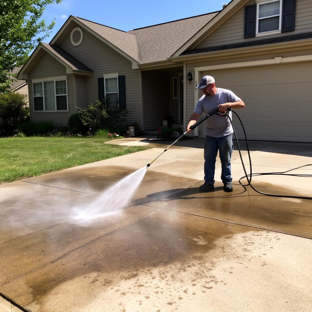 Pressure Washing in Omaha by Sean Ross Painting